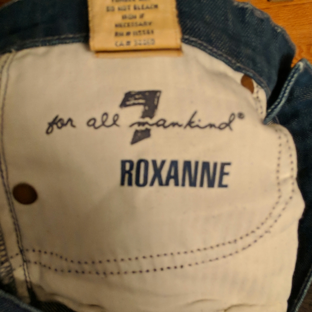 7 for all mankind skinny leg rinse Jean - Picture 6 of 6